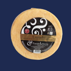 QUESO CURADO DE LECHE CRUDA DE OVEJA PIEZA ENTERA 1KG APROX