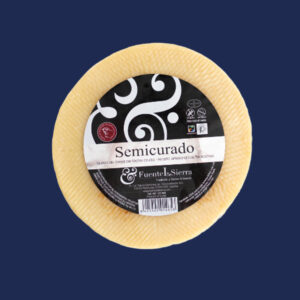 QUESO SEMICURADO DE LECHE CRUDA DE OVEJA PIEZA ENTERA 1KG APROX
